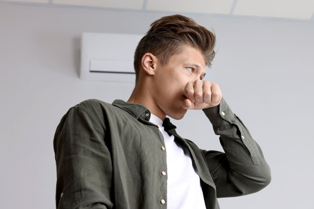 Septic smell in yard caused by hydrogen sulfide and methane gas