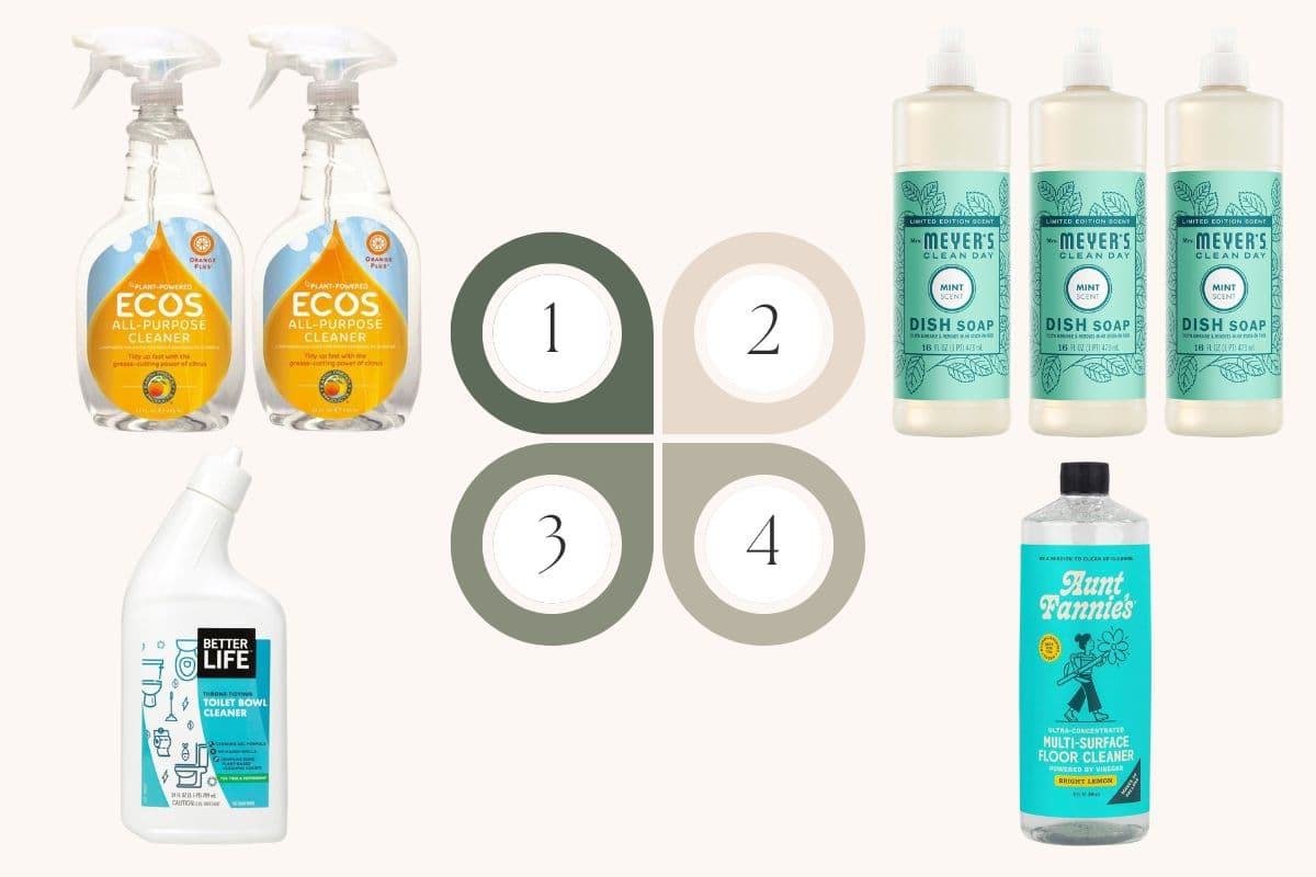 Best septic-safe cleaning products for bathroom kitchen and whole house